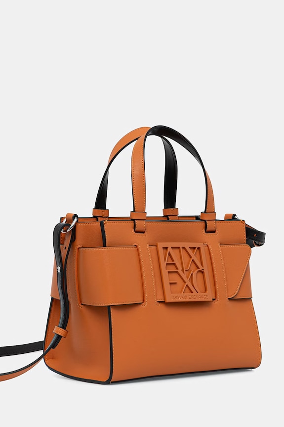 Armani Exchange poșetă 942690.0A874 portocaliu SS26