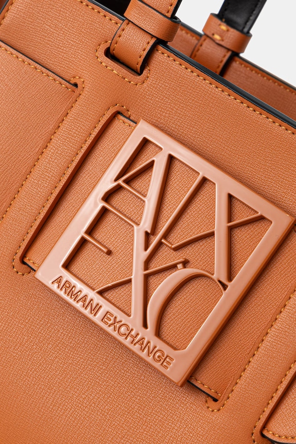 Armani Exchange poșetă portocaliu 942690.0A874
