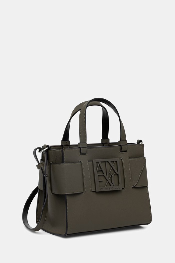 Armani Exchange poșetă 942690.0A874 verde SS26