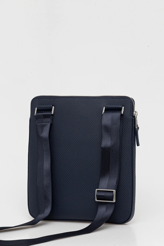 Accessori Lacoste pochette in pelle NH2815CE blu navy