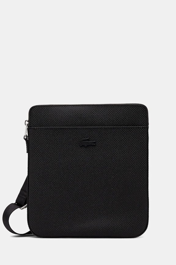 Lacoste borsetta pelle fiore nero NH2815CE