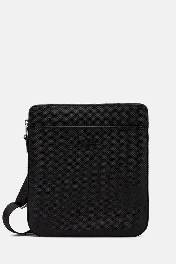 Lacoste borsetta pelle fiore nero NH2815CE