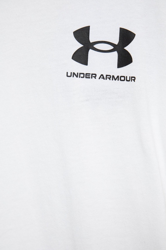 Chłopiec Under Armour t-shirt dziecięcy 1363280 biały