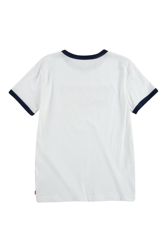 Dječja majica kratkih rukava Levi's print bijela 8EA073.CO.B