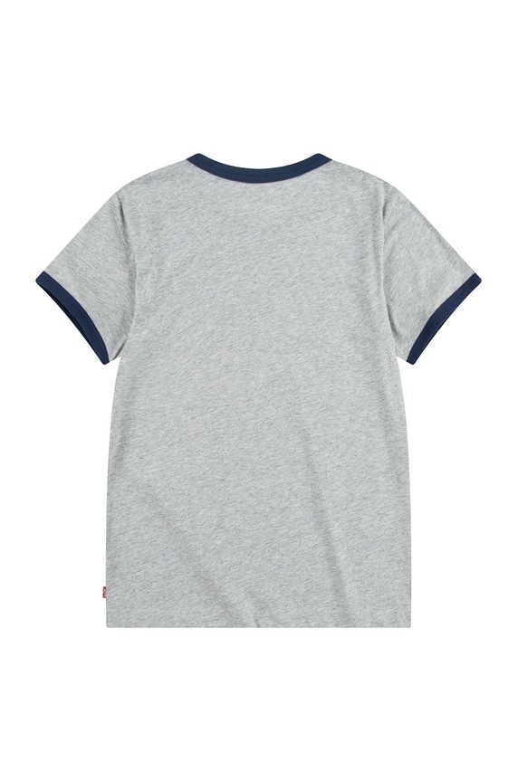 Dječja majica kratkih rukava Levi's 8EA073.CO.B siva AW21