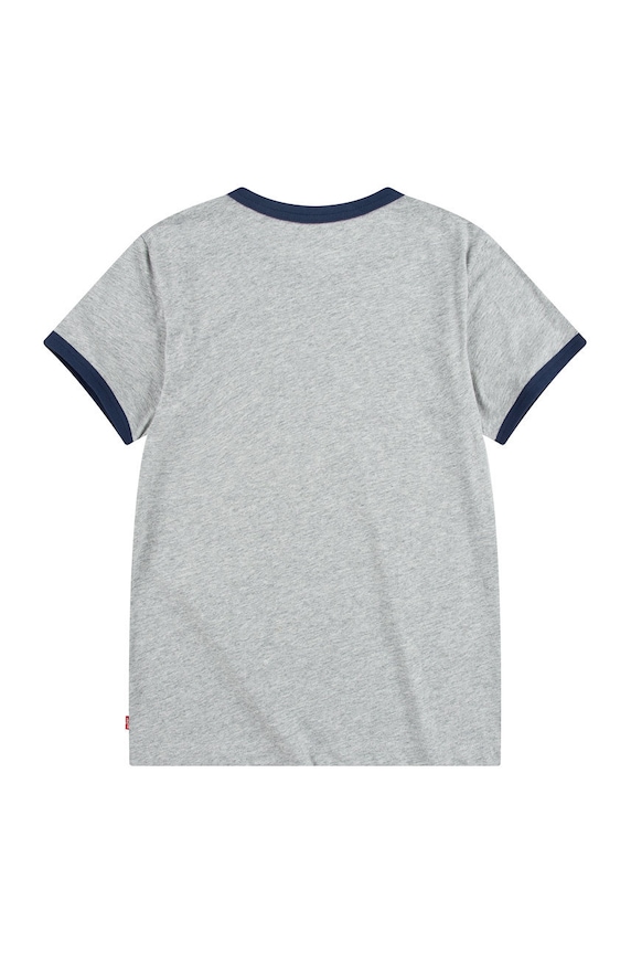 Dječja majica kratkih rukava Levi's 8EA073.CO.B siva AW21