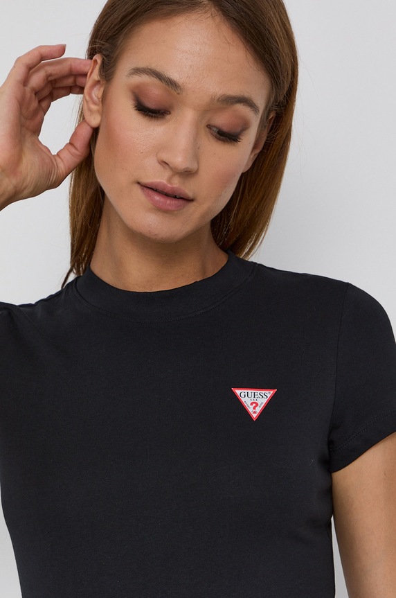 Guess T-shirt W1YI0Z.J1311 czarny W1YI0Z.J1311