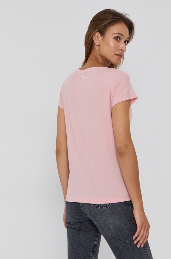 Odzież Guess T-shirt W1YI0V.K46D0 różowy