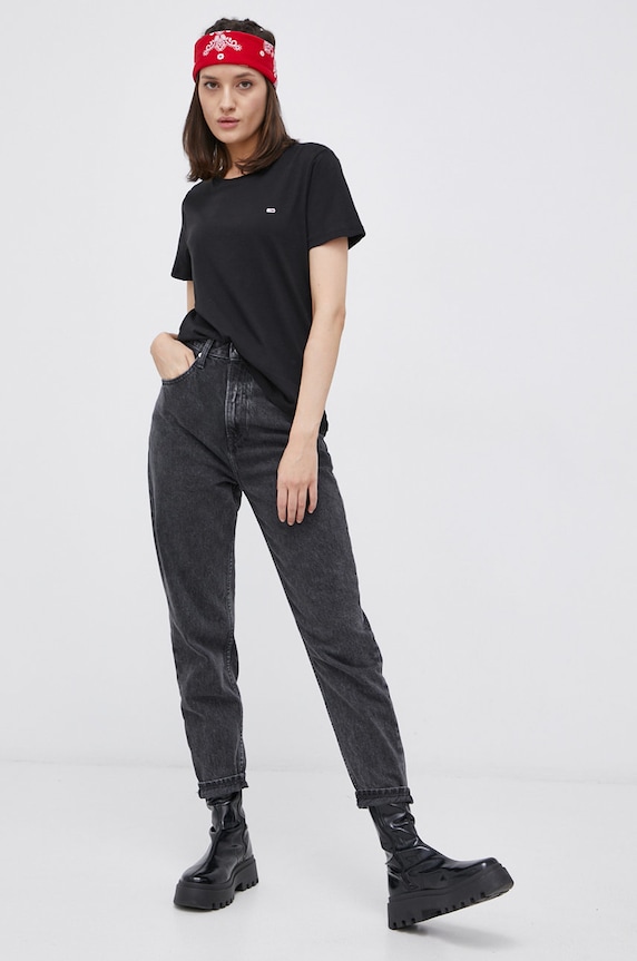 Odzież Tommy Jeans T-shirt bawełniany (2-pack) DW0DW11459.4890 DW0DW11459.4890 biały