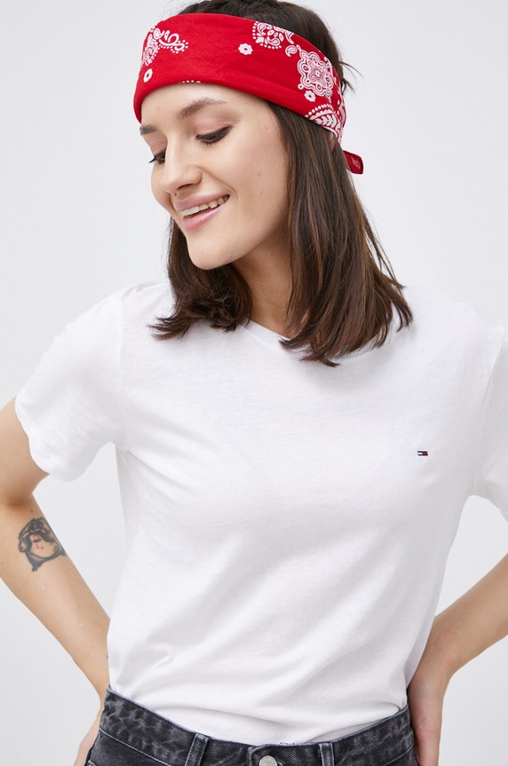 Tommy Jeans T-shirt bawełniany (2-pack) DW0DW11459.4890 DW0DW11459.4890