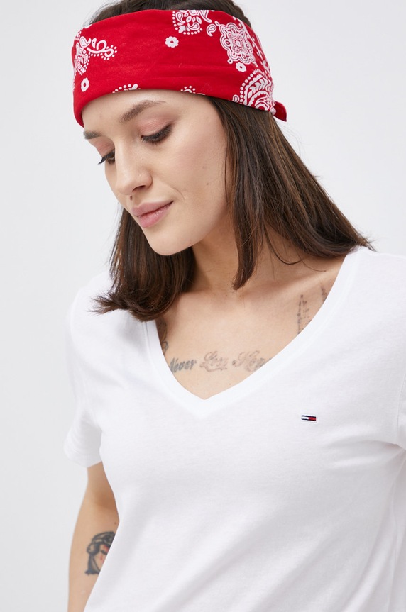 Tommy Jeans T-shirt bawełniany (2-pack) DW0DW11458.4890 DW0DW11458.4890