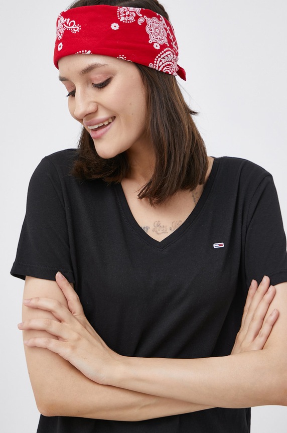 Tommy Jeans T-shirt bawełniany (2-pack) DW0DW11458.4890 DW0DW11458.4890