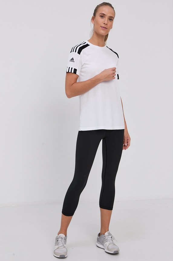 adidas Performance t-shirt Squadra 21 GN5753 biały AW23