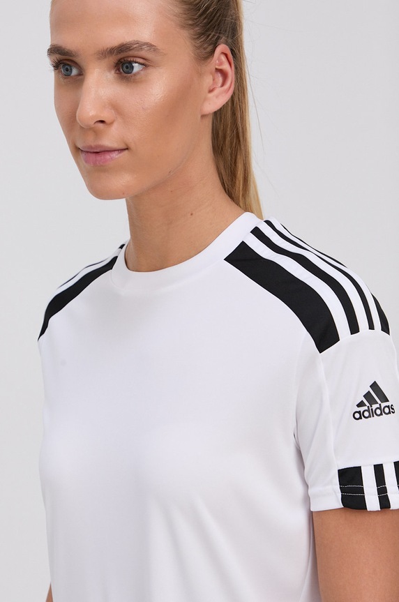 adidas Performance t-shirt Squadra 21 biały GN5753