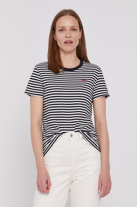 Tričko Levi's bavlna čierna 39185.0087