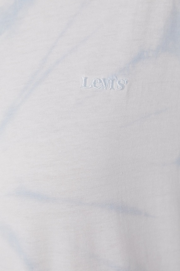 Levi's T-shirt bawełniany A0345.0002 A0345.0002 niebieski