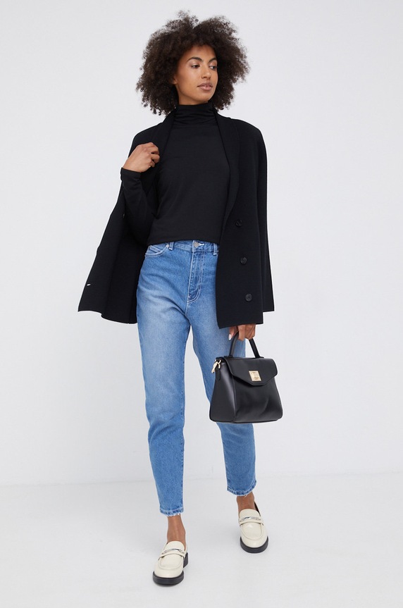 Lauren Ralph Lauren - Longsleeve 200810393001 200810393001 czarny AW21