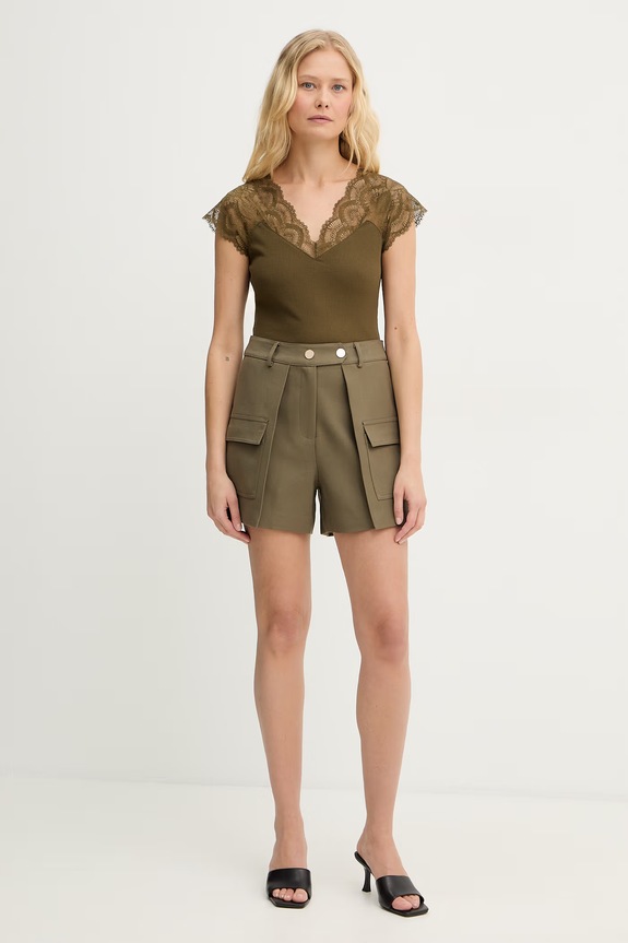 Morgan body damskie DELI zielony AW25