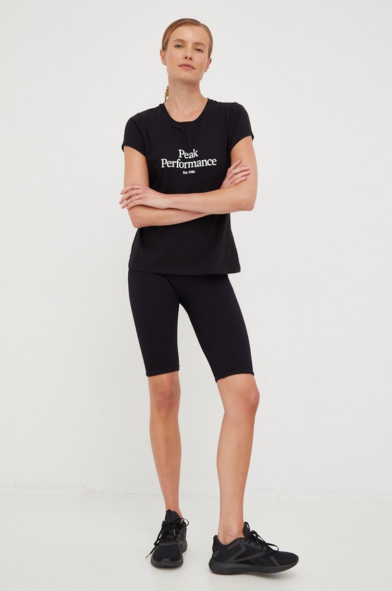 Peak Performance T-shirt bawełniany G75661 biały AW21