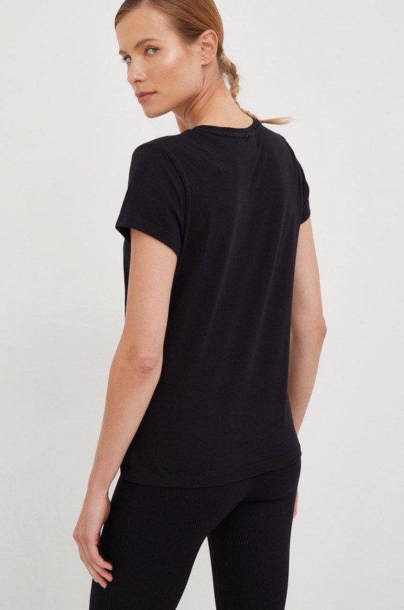 Odzież Peak Performance T-shirt bawełniany G75661 biały