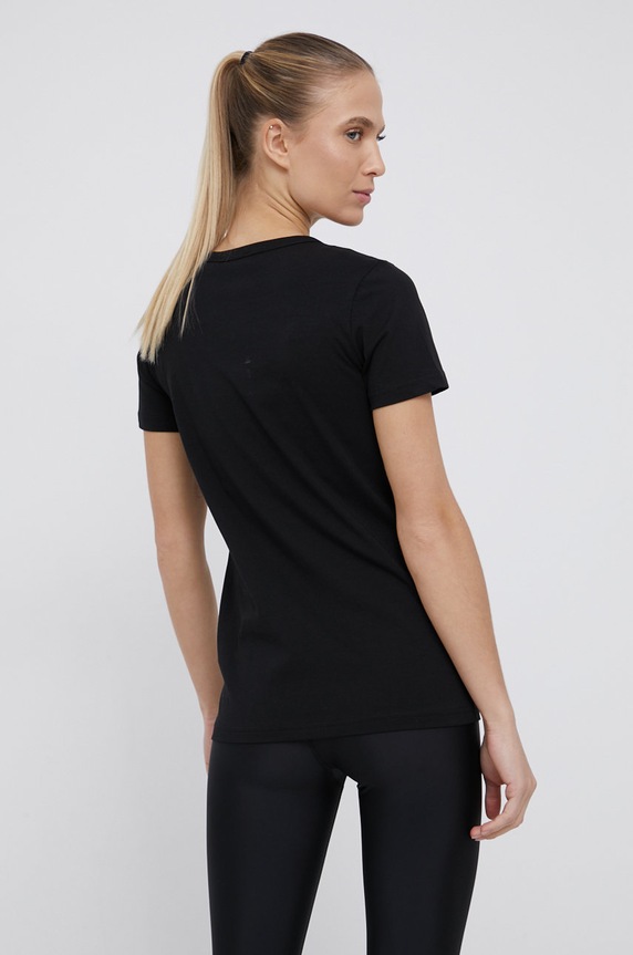 Ruházat Rossignol pamut póló RLKWY05 fekete