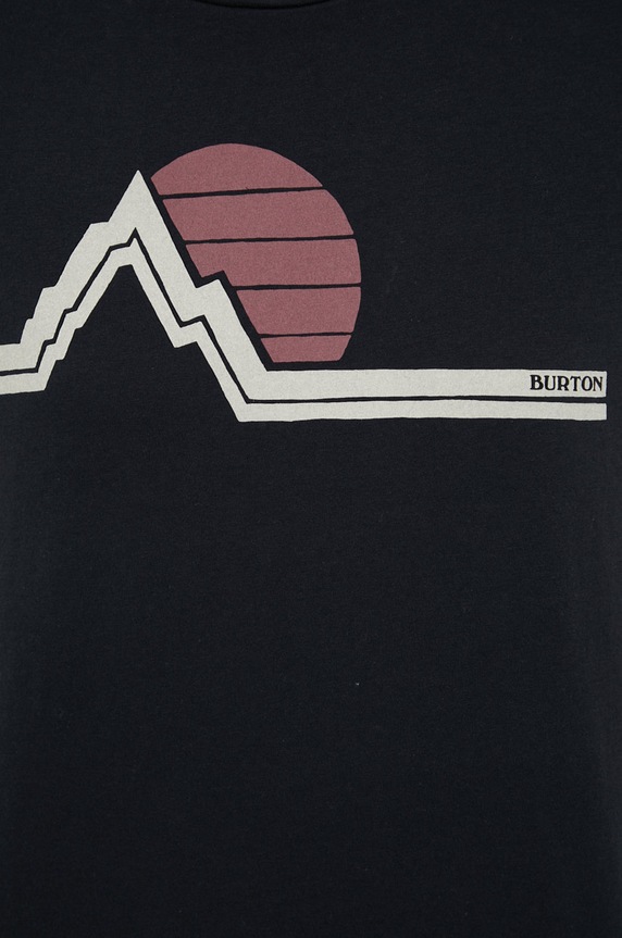 Burton T-shirt bawełniany czarny 21701100001