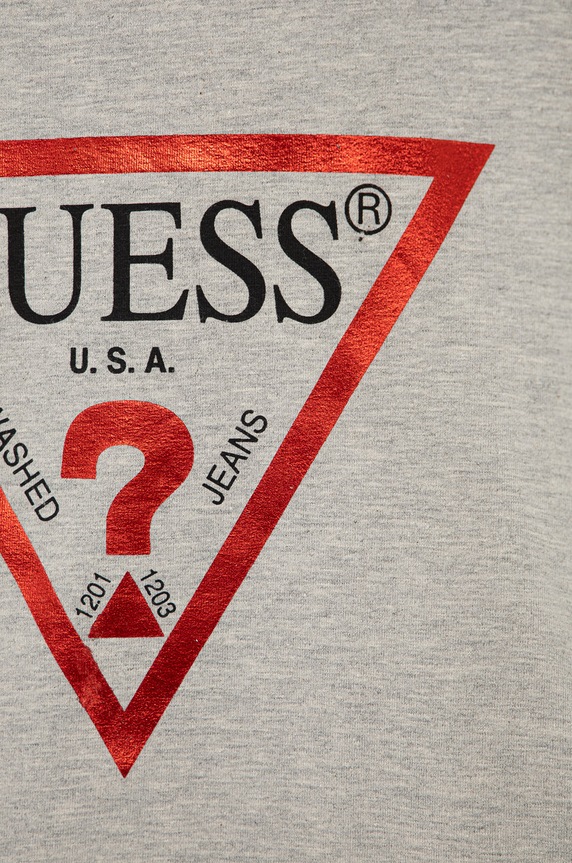Dziewczynka Guess T-shirt dziecięcy J81I15.J1311 szary
