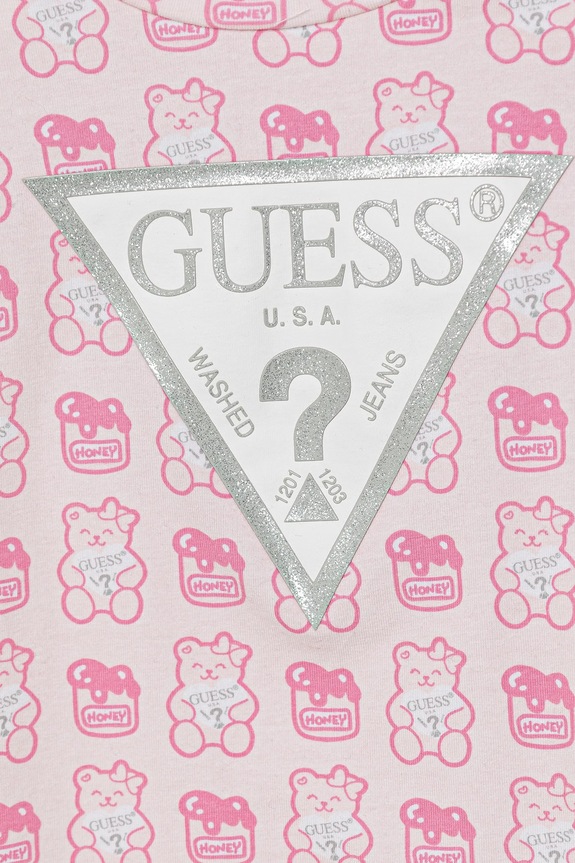 Chłopiec Guess T-shirt dziecięcy H1YT00.K6YW1 różowy