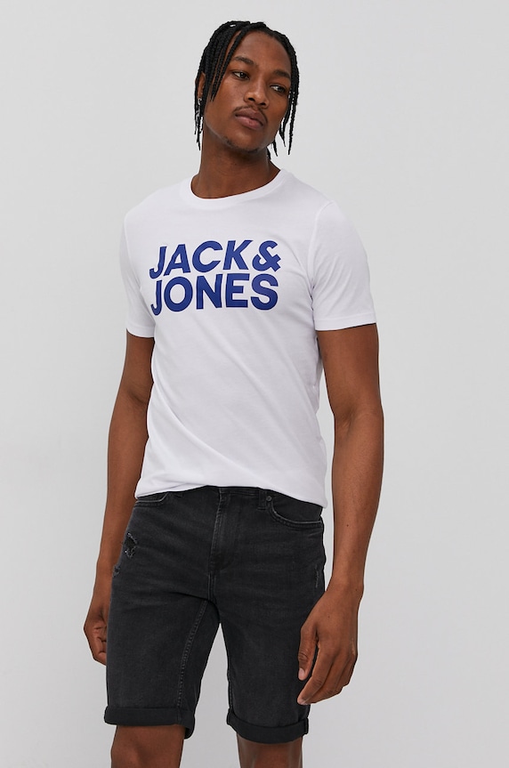 Tričko Jack & Jones (3-pack) 12191762 černá AA00