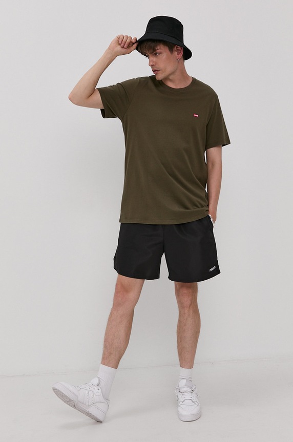 Levi's t-shirt 56605.0021 zöld SS22