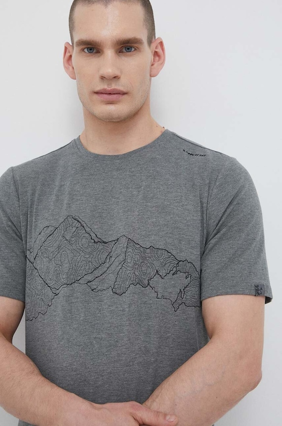 Viking sportos póló Lako 500.22.6640 szürke