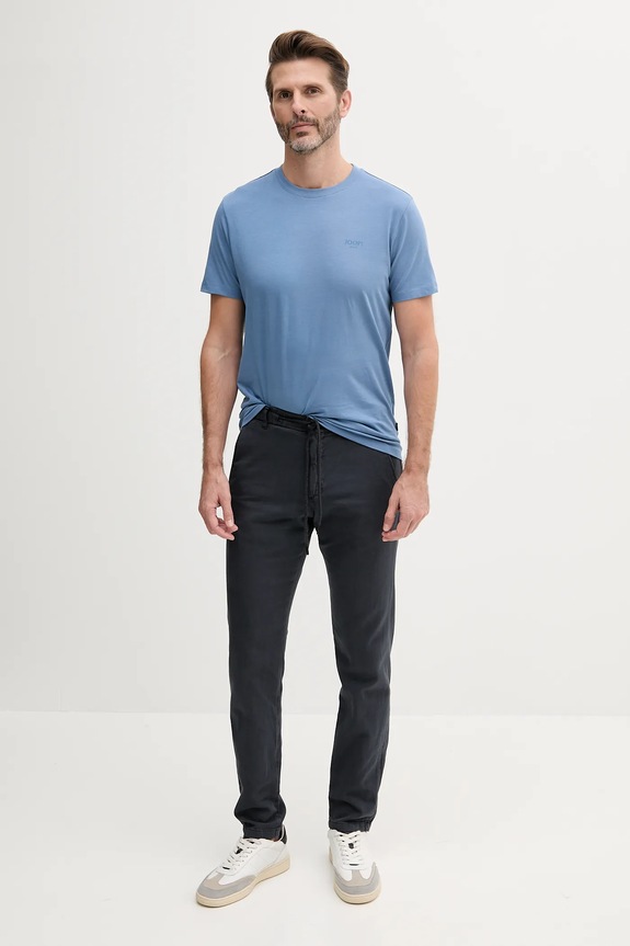 Joop! pamut póló Alphis 30027746 kék SS25