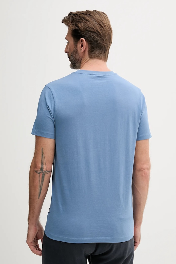 Ruházat Joop! pamut póló Alphis 30027746 kék