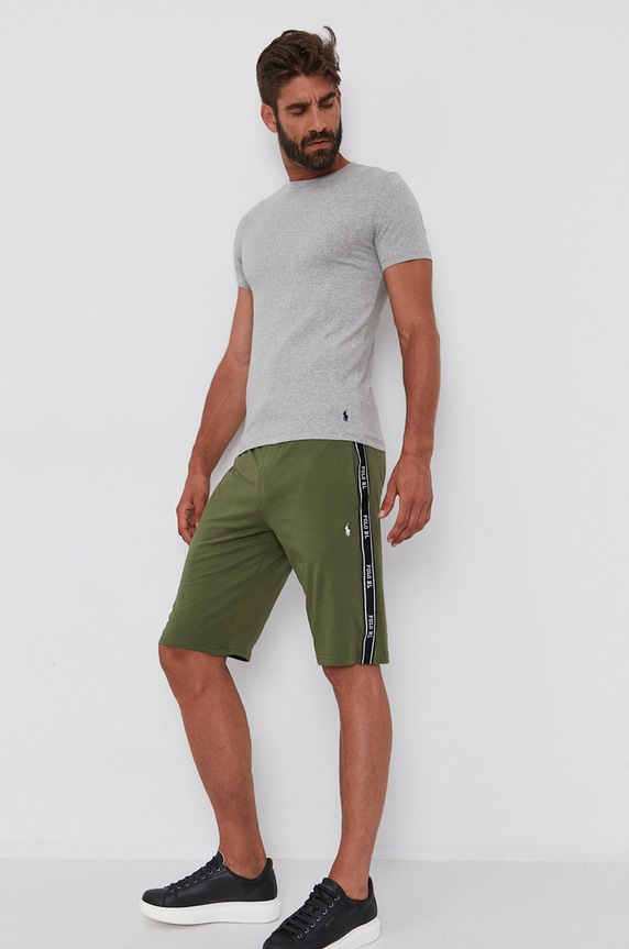 Polo Ralph Lauren tricou (2-pack) 714835960003 gri SS26
