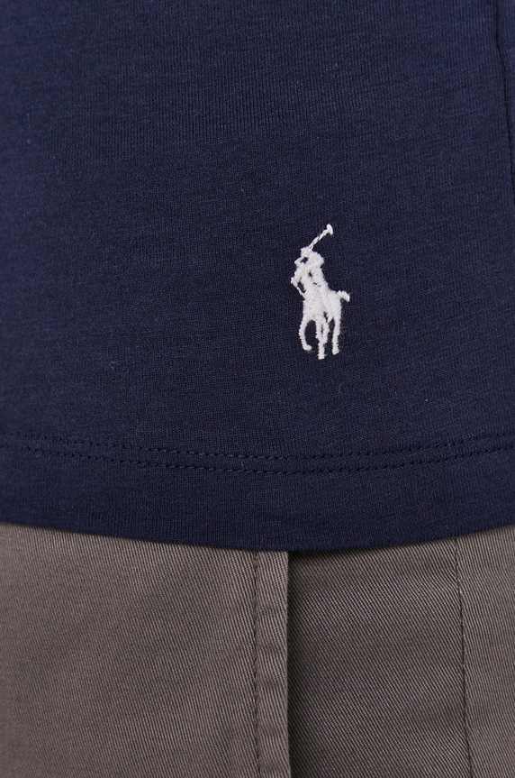 Tričko Polo Ralph Lauren (2-pack) 714835960004 tmavomodrá