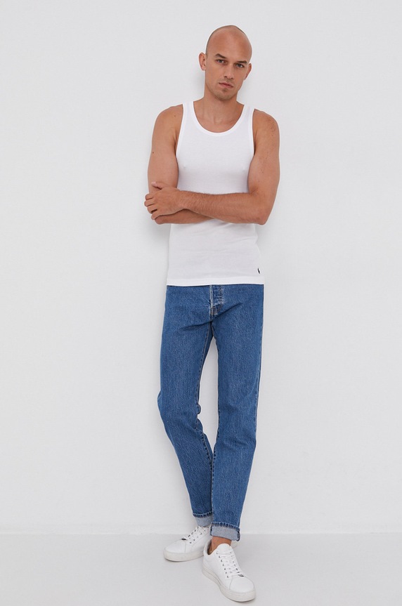 Polo Ralph Lauren t-shirt 2db 714835886001 fehér AW21