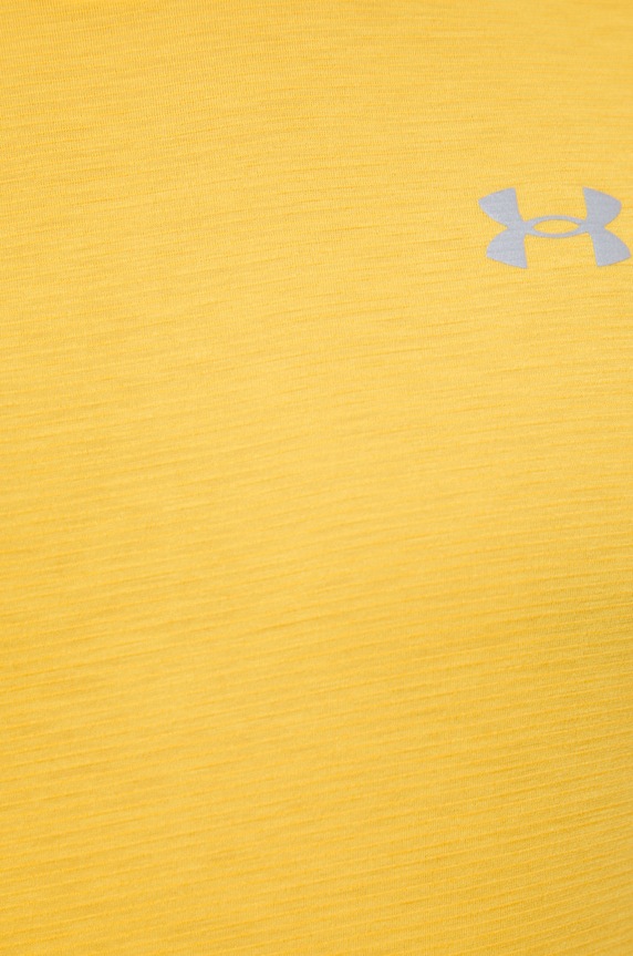 Under Armour t-shirt do biegania Streaker 1361469 żółty