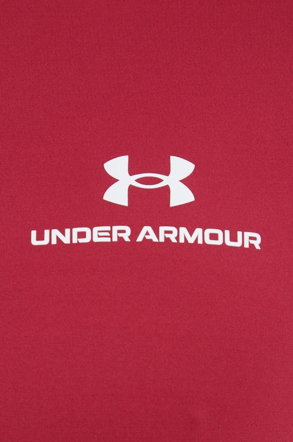 Under Armour t-shirt treningowy Rush Energy 1366138 bordowy