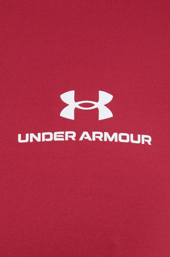 Under Armour t-shirt treningowy Rush Energy 1366138 bordowy