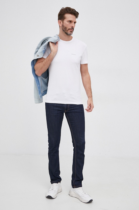 Ruházat Versace t-shirt AU04023 fehér