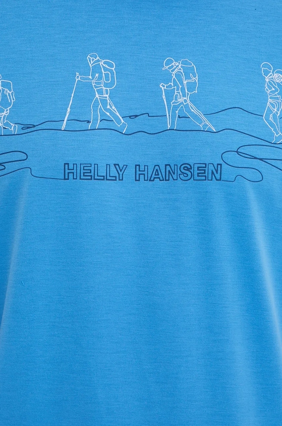 Helly Hansen tricou 63082 albastru