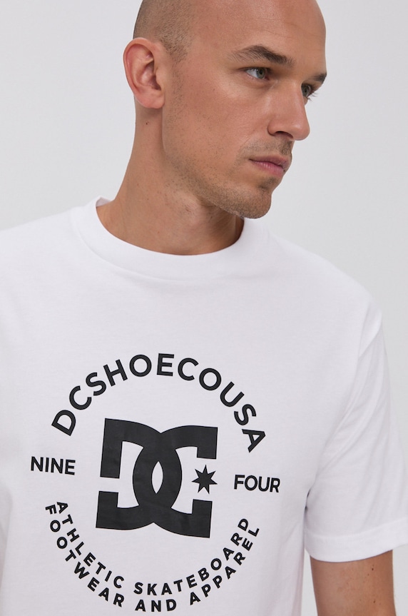 Bavlněné tričko Dc bílá ADYZT04990