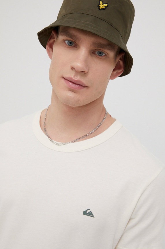 Quiksilver pamut póló bézs EQYKT04092