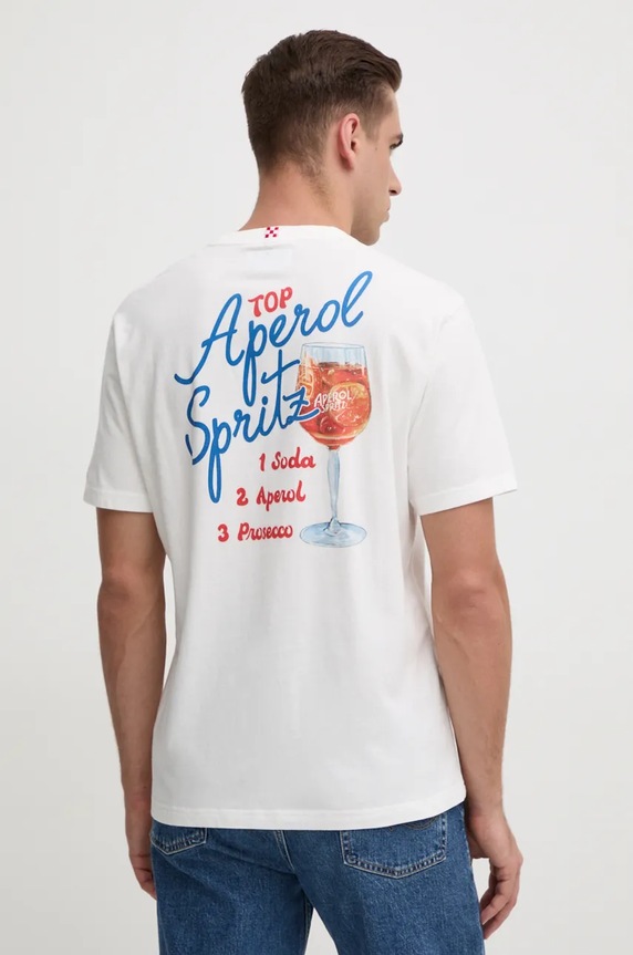 MC2 Saint Barth t-shirt bawełniany biały ARN0001