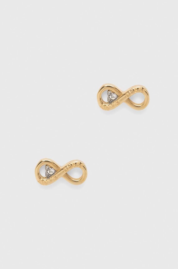 Náušnice Guess zlatá JUBE02.182JW