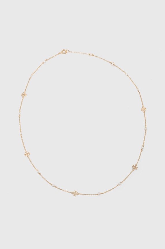 Κολιέ Tory BurchDelicate Kira Pearl 136782.137 χρυσαφί AW22