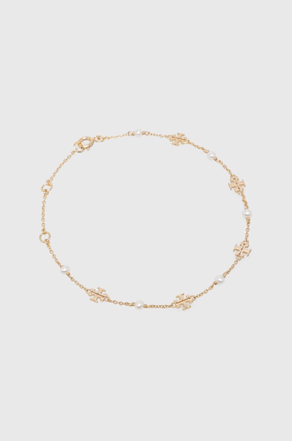 Tory Burch bransoletka Delicate Kira Pearl złoty 136788.137