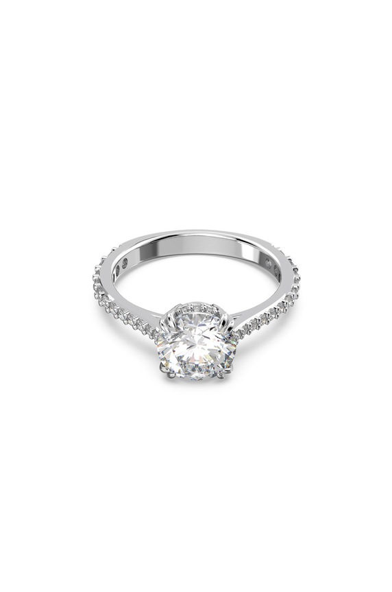Prstan Swarovski srebrna 5645252