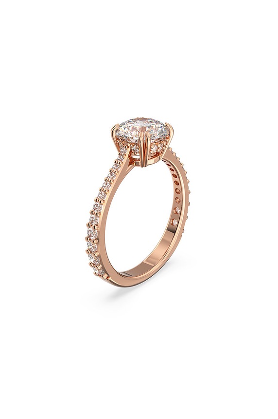 Prstýnek Swarovski stříbrná 5638548