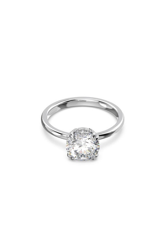 Prstienok Swarovski strieborná 5642637